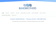 Tablet Screenshot of blindbrothers.com.au